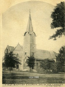 First Baptist Church, circa 1906