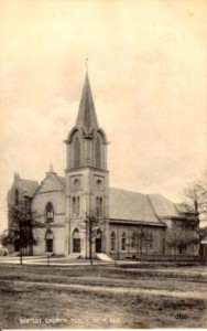 First Baptist Church, early 1900s
