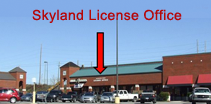 Skyland Annex, License Department