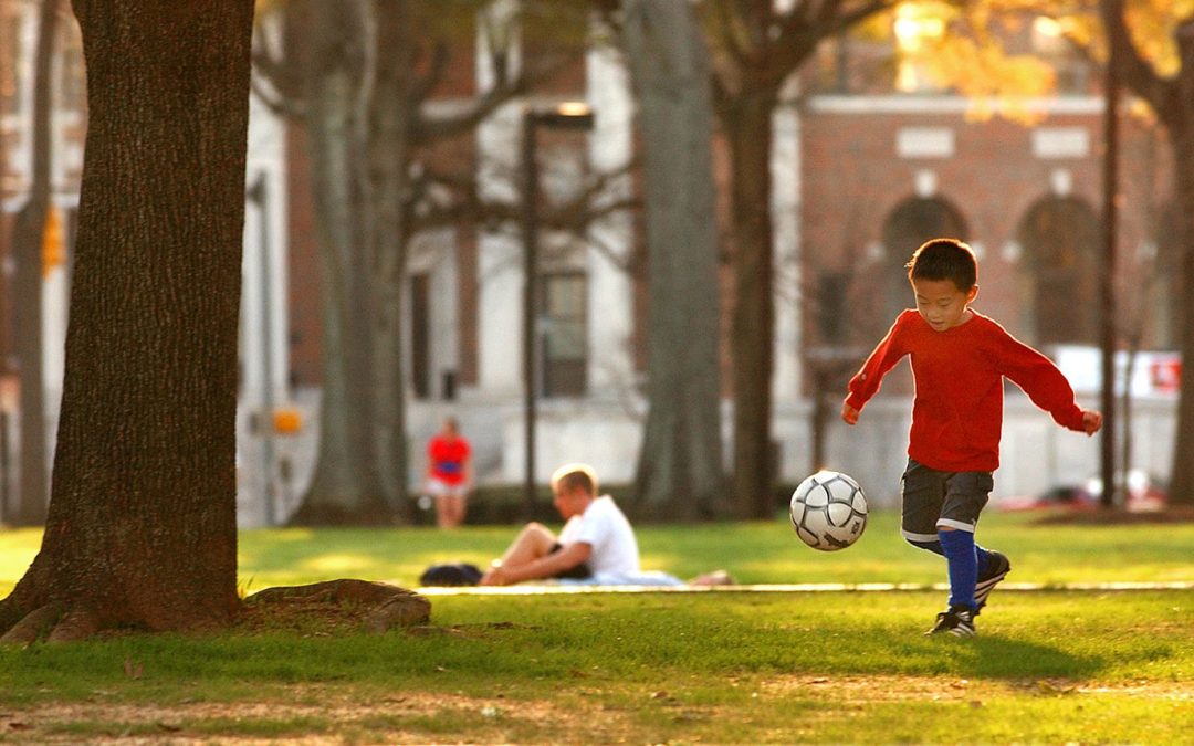 Soccer on the Quad