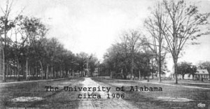 University of Alabama Quad, 1906